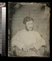 [Soldier with mutton-chop whiskers, seated]