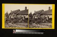 Stratford-on-Avon-Ann Hathaway's Cottage, from the Garden