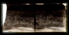 Troy after the fire of May 10, 1862, Union RR Depot in foreground