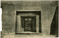 Bayonet Trench Monument. - The gate.