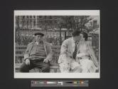 Battery Park bench, New York City