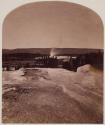 [Hot Springs and Old Faithful in Eruption ?]