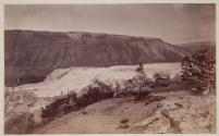 [Looking Over Mammoth Hot Springs]