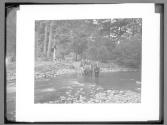 Ford crossing over Roanoke River, 1883
