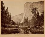 Tutokanula--Valley of the Yosemite (The Great Chief,) "El Capitan," 3,300 feet high.