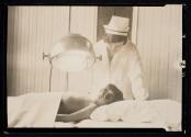 Alpine lamp, Tb. cure, Perrysburg, N.Y.