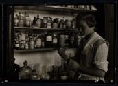 Young girl working in laboratory, W. Va.