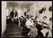 A corner in an old-time sweat-shop 1910