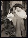 [Sewing garments in a sweatshop]