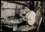 Making artifical roses, NYC 1911