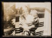 [Indian girl and papoose]