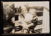 [Indian girl and papoose]