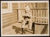 Child laughing, Boston
