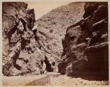 The narrowest bit in Juggdulluck Pass, Afghanistan, 8 ft. wide