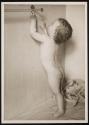 [Baby in bathroom]
