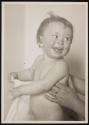 [Baby taking bath]