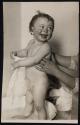[Baby taking bath]