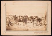 Section Capt. Ashcroft's Battery, 12 pounder Napoleons, in 2nd parallel.