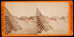 Interior of Fort Putnam, Charleston Harbor, South Carolina