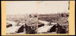 Ruins of Stone Bridge, Bull Run, Looking Up Stream