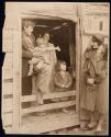 [Welcoming the Red Cross Lady]
