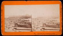 Panoramic View of Richmond in Ruins