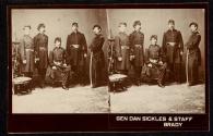 Gen. Dan Sickles & Staff