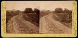 The famous Copse of Trees showing Fire Zouave Monument and Round Top