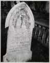 The White Gravestone, Laurel Hill Cemetery, San Francisco, California