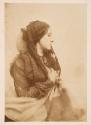 [Woman with black lace veil]