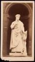 [Statue of Dante Alighieri, Uffizi, Florence]