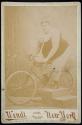 [Overweight woman on bicycle]