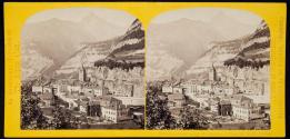 Panorama De St. Maurice Et La Dent Du Midi. Suisse