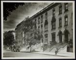 [Side view of apartment complex]