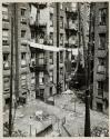 [Backview of apartment complex]