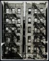 [Back view of apartment complex]