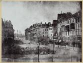 Royale avenue and the remains of the barricades of 1848