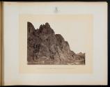 Bluff Opposite Big Horn Camp, Black Canon, Colorado River.