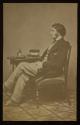 [Charles Sumner, seated in profile]