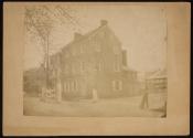 [Three-story cut stone corner house, Philadelphia]