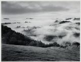 Clearing storm, Sonoma County Hills, California