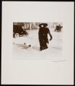 Woman With Fox Fur, Avenue des Acacias