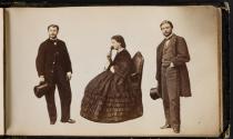 [Collage of woman and two men]