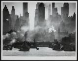 [New York Hudson River waterfront across 42nd Street]