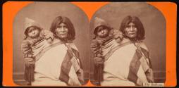 The Ute Indian Mother and Papoose