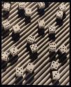 [Study, dice on corrugated board]