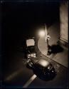 [Advertisement: Two car automobile accident, corner of Vanderbilt Ave. and E. 46th Street, nighttime]
