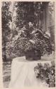 [Little girl on foot bridge looking down, Marion Indiana]