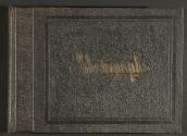[Album with photographs of Spanish-American war ships and international parade of military troops]