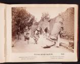 Palm mat sellers. State of Mexico.